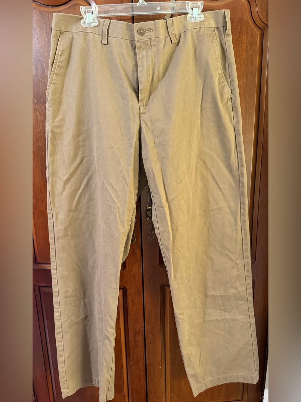 croft & barrow Classic Tan Khaki Chinos